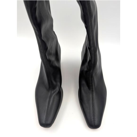 Splendid June Fashion Heel Boot Pointed Toe Women's Black Size US6M EU37 - Picture 2 of 9